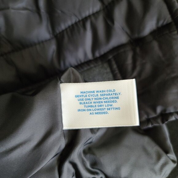 Arizona Jean Co Quilted Bomber Puffer Jacket Coat Mens Size XXL Black Zip NWT - Picture 6 of 7